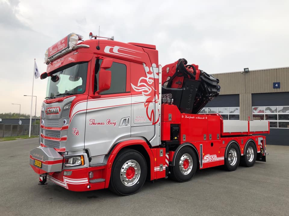 V8Power.nl - Scania S650 Voor Vognmand Thomas Berg Johansen (DK)