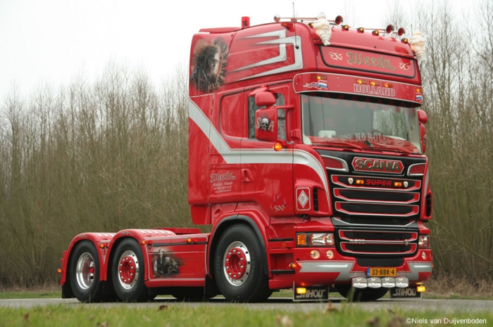 V8Power Nl Scania R500 Voor Weeda Transport