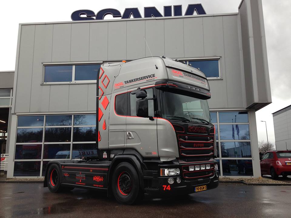 V8Power.nl - Scania V8 R580 Silver Griffin ???/100 - DGCL/Tankerservice