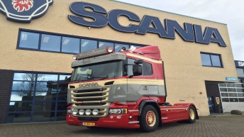 Scania V8 R580 - Faasse Transport - Aagtekerke