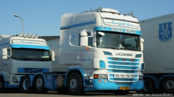 Scania R500 voor Freight Line