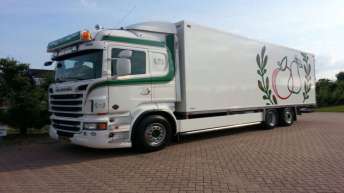 Scania R500 voor P.J. Van Haaften en Zonen