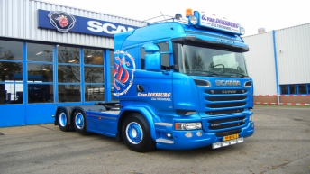 Scania R520 voor G. van Doesburg