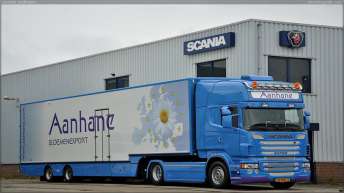 Scania R500 voor Aanhane Bloemenexport