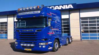 Scania R520 voor G. van Beek Transport