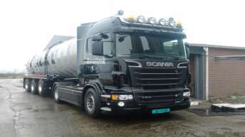 Scania r500 voor Varkenshouderij Beulink