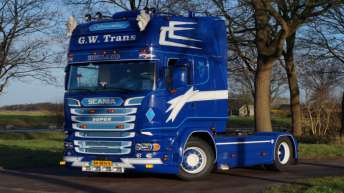Scania R520 voor G.W. Trans