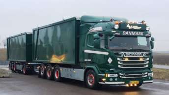 Scania R580 voor AH Handel & Transport (DK)