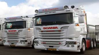 Twee Scania R520 trekkers voor H.M. Verploegen