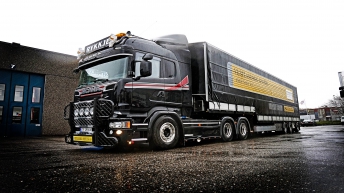 Scania V8 R730 - Rykkje Transports uit Noorwegen