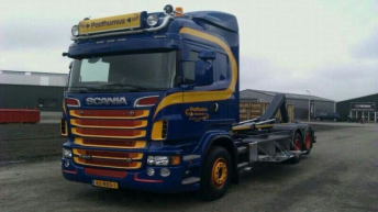 Scania R500 voor Posthumus Transport