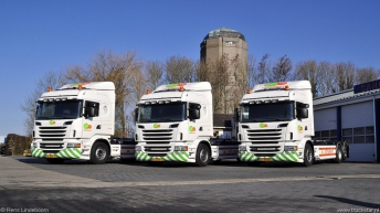 Drie nieuwe Scania R500's voor Sandstra