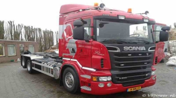 Scania R500 voor Koopmans Recycling