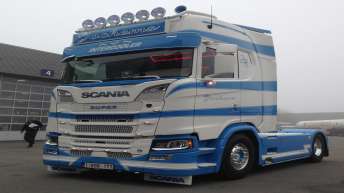 Scania S580 voor Transport Jochems (B)