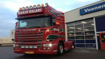 Scania R500 voor Marjo Salari