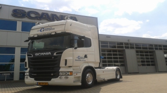 Scania R500 voor Van Gemert Transport