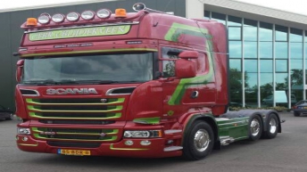 Scania R520 voor Gebr. v. Blijderveen