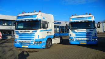 Twee Scania R500's voor Verbruggen uit Dreumel