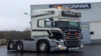 Scania R730 voor Verlhac-Tps (FR)