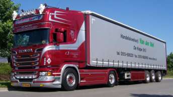 Scania R500 voor Van der Mei