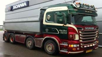 Scania R500 voor Brdr. Olsens Vognmandsforretning (D)