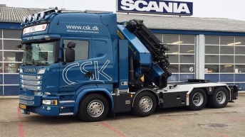 Scania R580 voor CSK (DK)