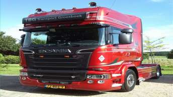 Scania R580 voor TBG Transport Groesbeek