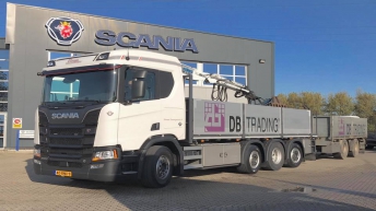 Scania R520 voor Groen Transport