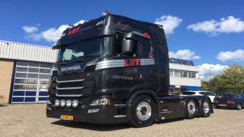 Scania S580 voor Lambert Hendriks Transport uit Heusden