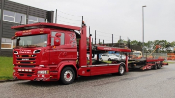 Scania R580 combinatie voor Per Henriksen (DK)