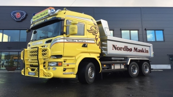 Scania R580 voor Nordbø Maskin As (NO)