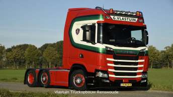 Scania S520 voor Vlastuin Transport Renswoude