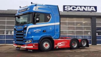 Scania S520 voor Bjarne Pedersen & Søn (DK)