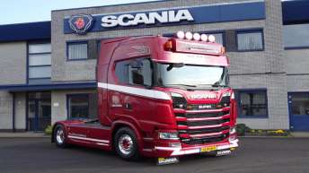Nieuwe Scania S520 voor M. den Hollander