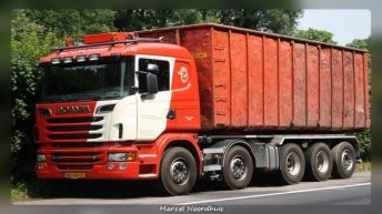 Scania R730 voor Recycling Kampen