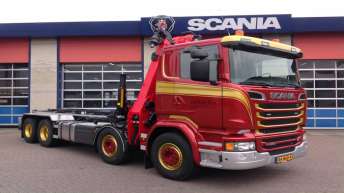 Scania R520 voor H. van der Heg