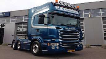 Scania R520 voor Mol uit Puttershoek