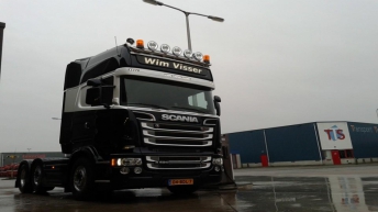 Scania R520 voor Wim Visser