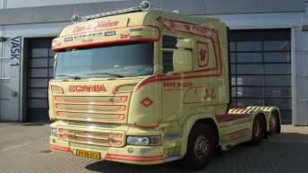 Scania R580 trekker voor Lars E. Nielsen (DK)