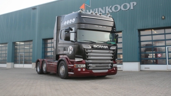 Scania R520 voor Hendrikse Verhuur