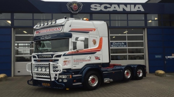Scania R730 voor Westerman
