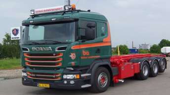 Scania R520 voor Birket Autotransport (DK)