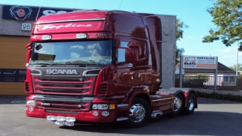 Scania R560 voor Defraeye Logistics (B)