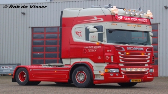 Scania R500 voor Van der Windt