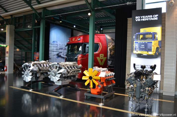 V8power goes Sweden - Scania Museum