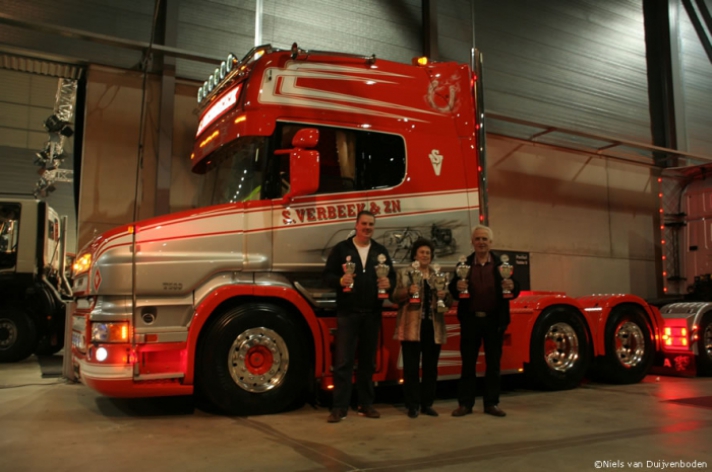 S. Verbeek winnaar Mooiste Scania verkiezing