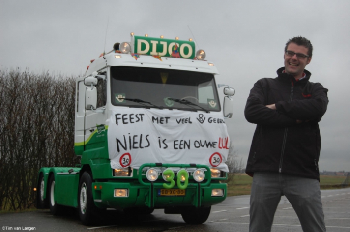 Teamlid Niels van Duijvenboden 30 jaar