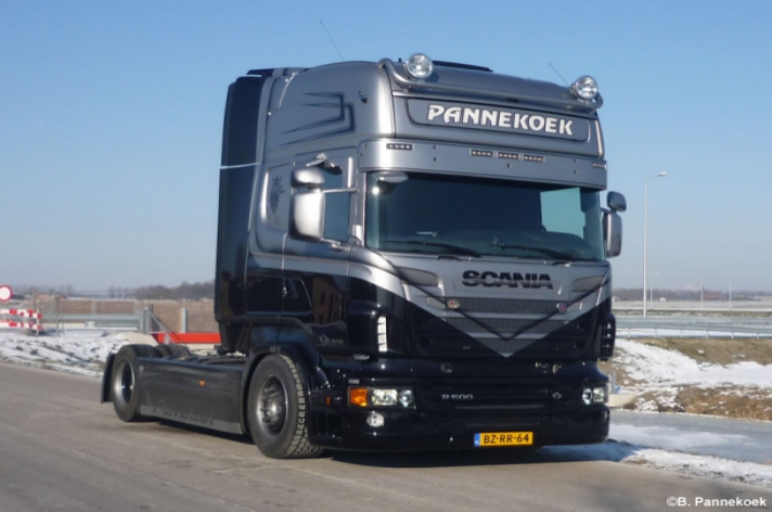 Scania R500 voor Pannekoek Transport