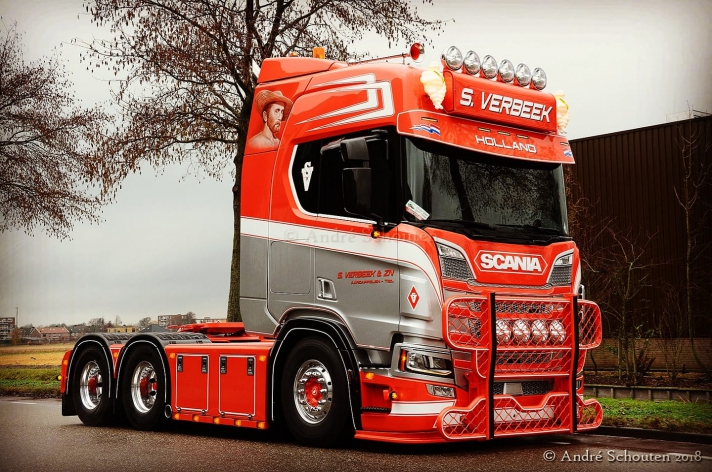 Scania R650 voor S. Verbeek