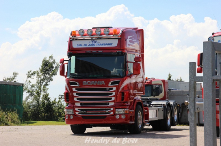 Scania R500 voor D.W. de Jong Transport